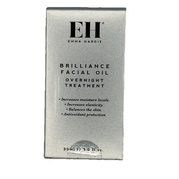 EMMA HARDIE Brilliance Facial Oil Overnight Treatment 1 Fl. oz. - New In Box - Picture 1 of 3